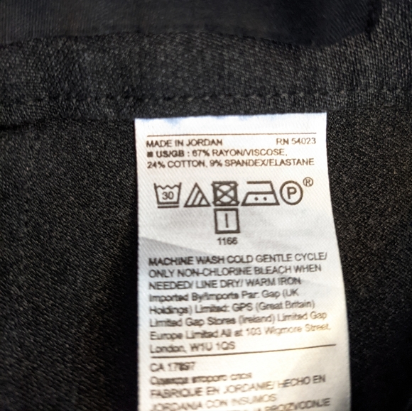Banana Republic Black Cropped Pants - Picture 8 of 8